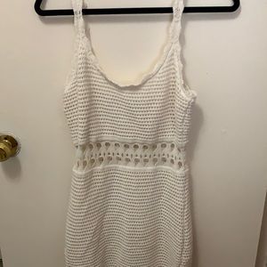 Women’s white summer dress